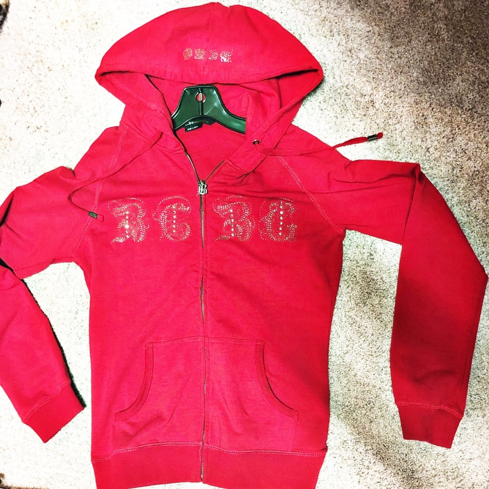 BCBG zip up hoodie